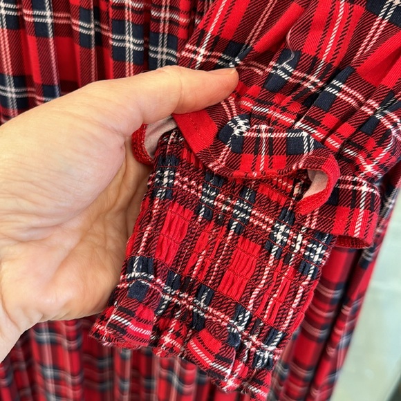Draper James Angie Plaid new dress size small - Picture 3 of 7